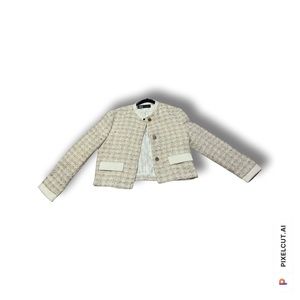 Never used Zara tweed blazer jacket